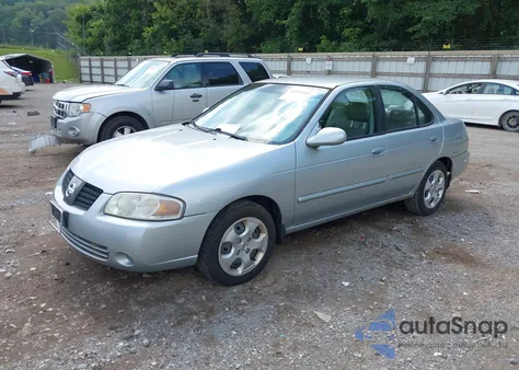 2004 Nissan Sentra 1.8S из США, поврежденный, VIN 3N1CB51D44L863479